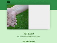 help-care-agenda.at Webseite Vorschau