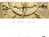 chronologiekritik.de Webseite Vorschau