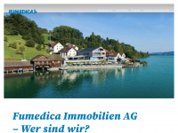 fumedica-immobilien.ch Webseite Vorschau