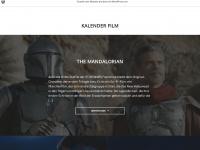 kalenderdotfilm.wordpress.com Webseite Vorschau