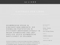 linde-stuttgart.de Webseite Vorschau