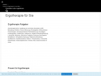 ergotherapeut-in.de Webseite Vorschau