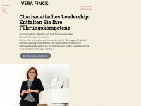 vera-finck.de Webseite Vorschau