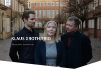 klausgrothtrio.de Webseite Vorschau