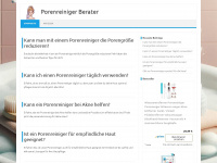 porenreiniger-berater.de Webseite Vorschau