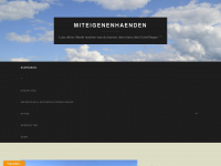 miteigenenhaenden.de Webseite Vorschau