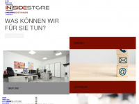 inside-store.de Webseite Vorschau