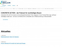 holcim.ch Webseite Vorschau