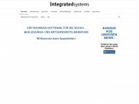 integratedsystems.de Webseite Vorschau