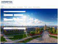 interfina.net Webseite Vorschau