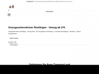 umzug-leicht.de Webseite Vorschau