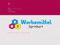 werbemittel-sprinkart.de Webseite Vorschau