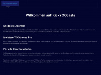 kickyoocasts.com Webseite Vorschau