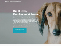 hunde-krankenversicherung.org Webseite Vorschau