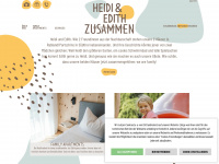 heidi-edith.com Webseite Vorschau