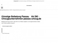 beiladung-passau.de Webseite Vorschau