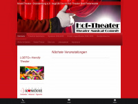 hoftheater-bad-freienwalde.de Webseite Vorschau