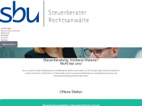 sbu-beratung.de Webseite Vorschau