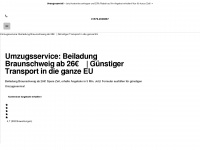 beiladung-braunschweig.de Webseite Vorschau