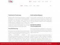 idp-trocknungstechnik.de Webseite Vorschau