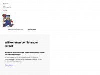 schrader-gmbh.com Webseite Vorschau