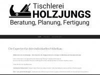 holzjungs.de Webseite Vorschau