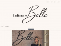 parfuemerie-belle.com Webseite Vorschau