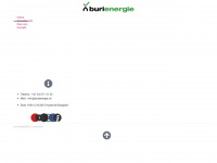 burienergie.ch Webseite Vorschau