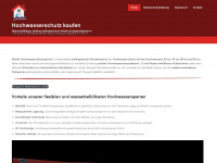 hochwasserschutz-kaufen.de Webseite Vorschau