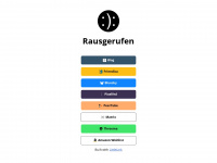 rausgerufen.de Webseite Vorschau