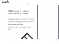 freisinger-wohnbau.de Webseite Vorschau