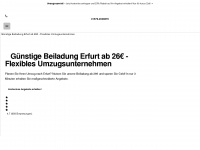 beiladung-erfurt.de Webseite Vorschau