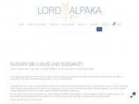 lord-alpaka.de Webseite Vorschau