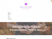 hp-katharina-mann.de Webseite Vorschau