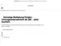 beiladung-emden.de Webseite Vorschau