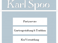 karlspoo.de Webseite Vorschau