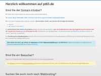 pt63.de Webseite Vorschau