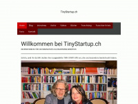 tinystartup.ch Webseite Vorschau