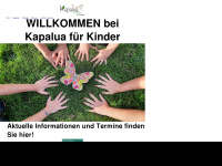 kapaluafuerkinder.de Webseite Vorschau