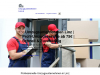 umzugsunternehmen-linz.at Webseite Vorschau