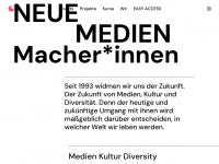 neue-medien.one Webseite Vorschau