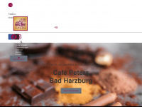 cafepeters.de Webseite Vorschau