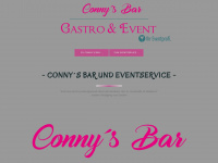 connys-bar.de Webseite Vorschau