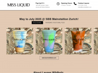 missliquid.com Webseite Vorschau