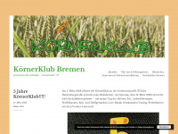 koernerklub-bremen.de Webseite Vorschau