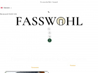 fasswohl.at Webseite Vorschau