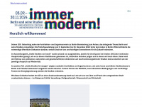 immermodern.de Webseite Vorschau