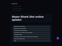 razorshark-spiele.de Webseite Vorschau