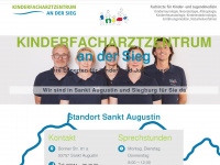 kinderfacharztzentrum-sieg.de Webseite Vorschau