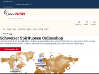 liquitaste.ch Webseite Vorschau